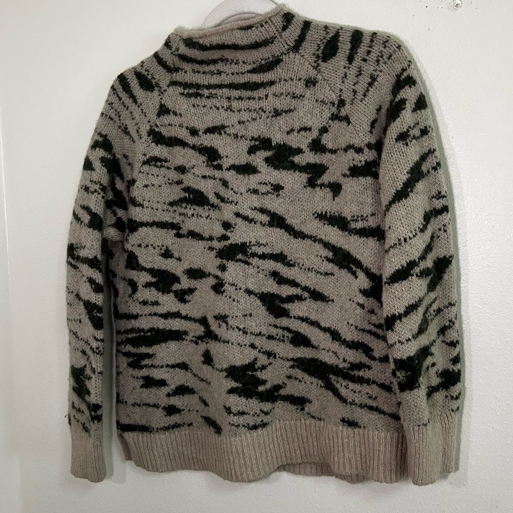 Madewell patterned mock neck sweater - Picture 5 of 5